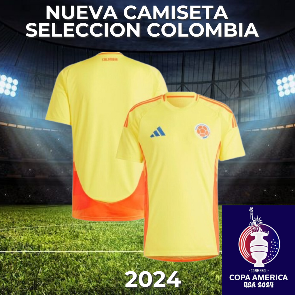 Camiseta Oficial de la Seleccion Colombia 2024
